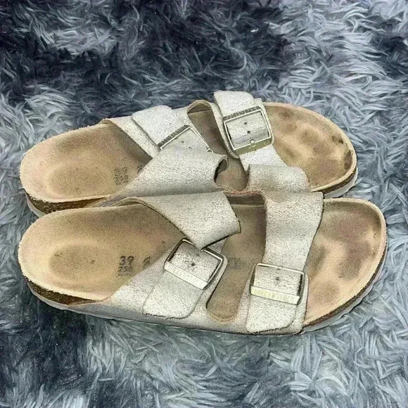 Sz 39 regular footbed narrow Arizona Birkenstocks Big Buckle - Picture 2 of 5